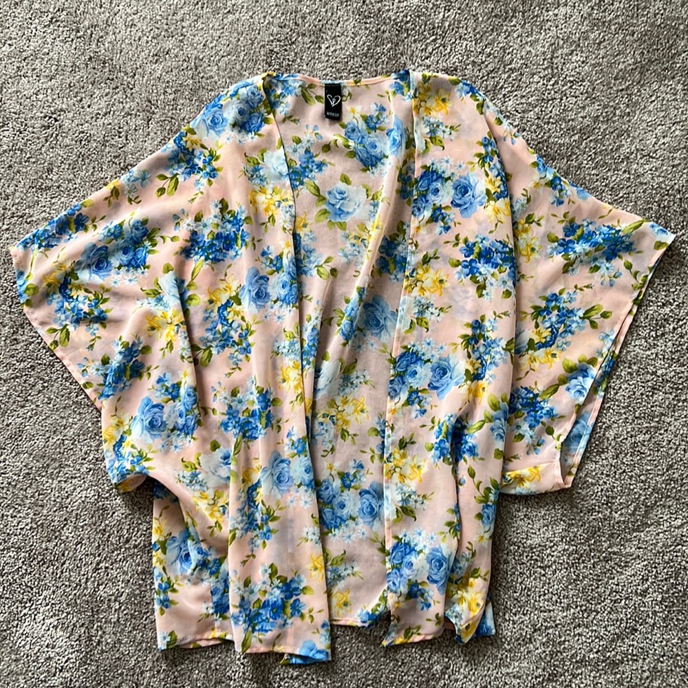 Floral kimono